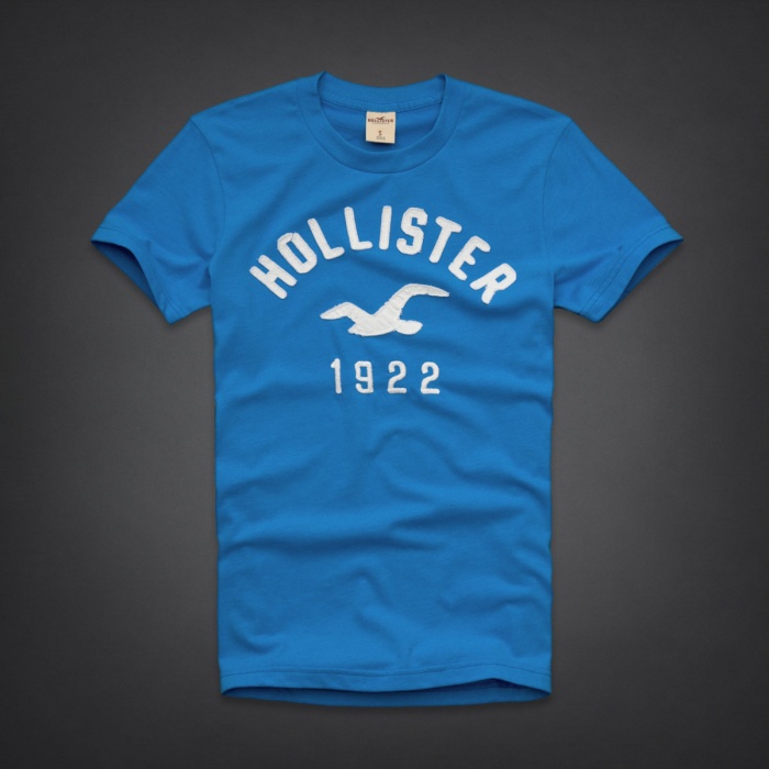 Hollister Hombres De Cuello Redondo Corto Remera HCO4113